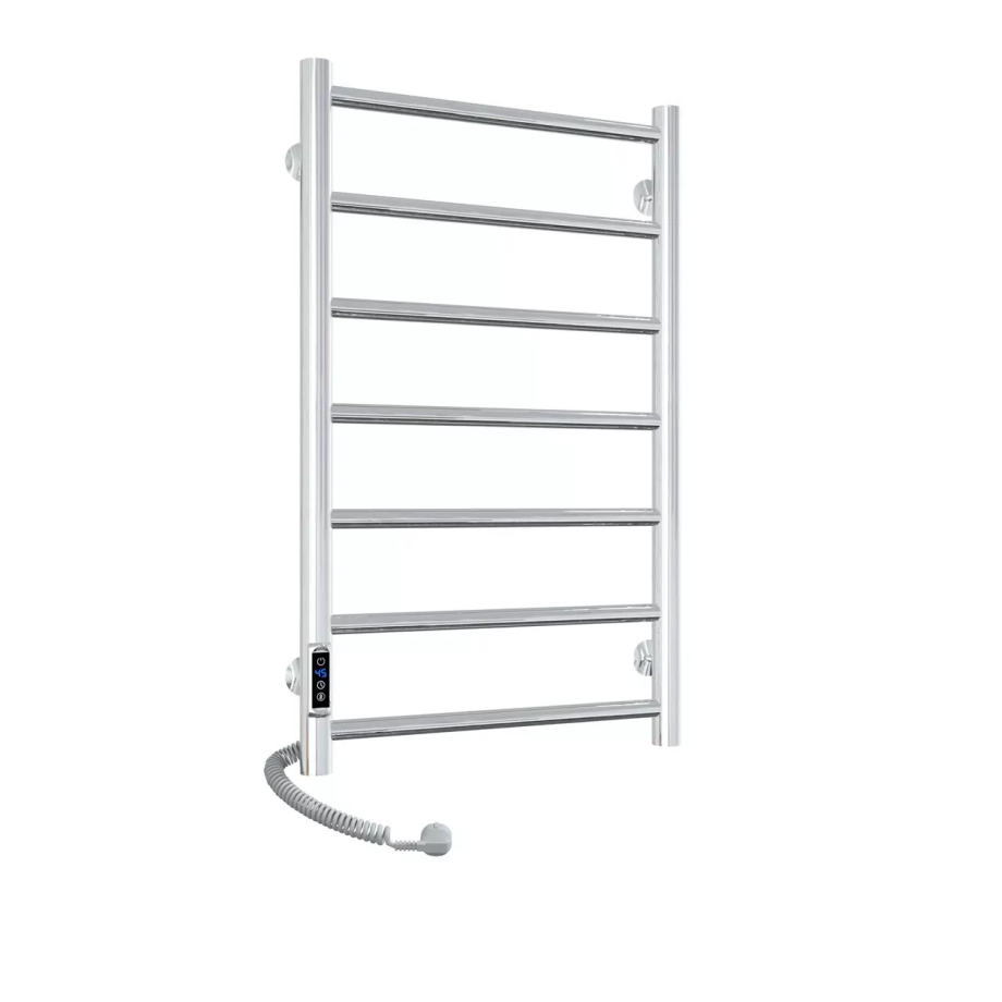 Полотенцесушитель электрический Laris Джаз П7 400х700 с терморегулятором, левый, хром