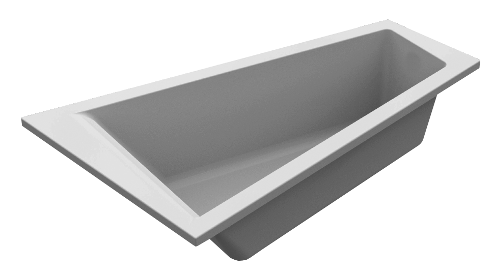 Ванна акриловая Vayer Tessa L 170х100