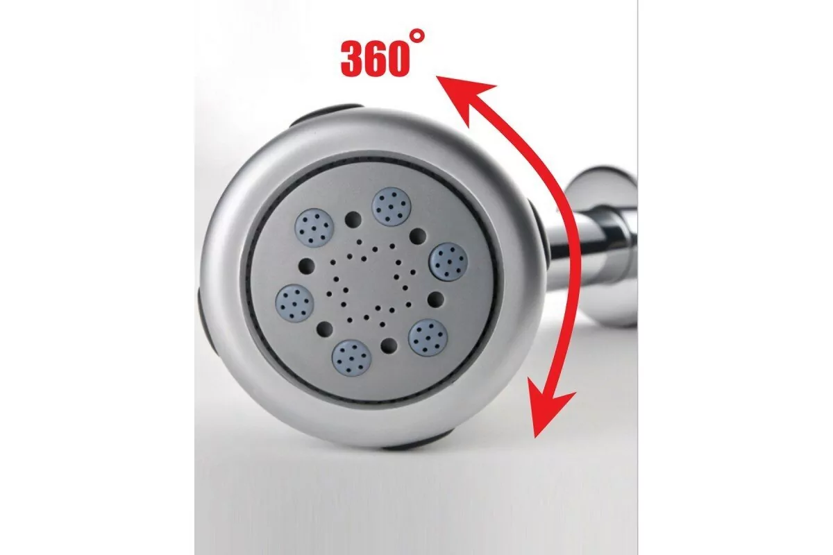 Душевой комплект ALMAes Bartin TVZ-0895 черный матовый