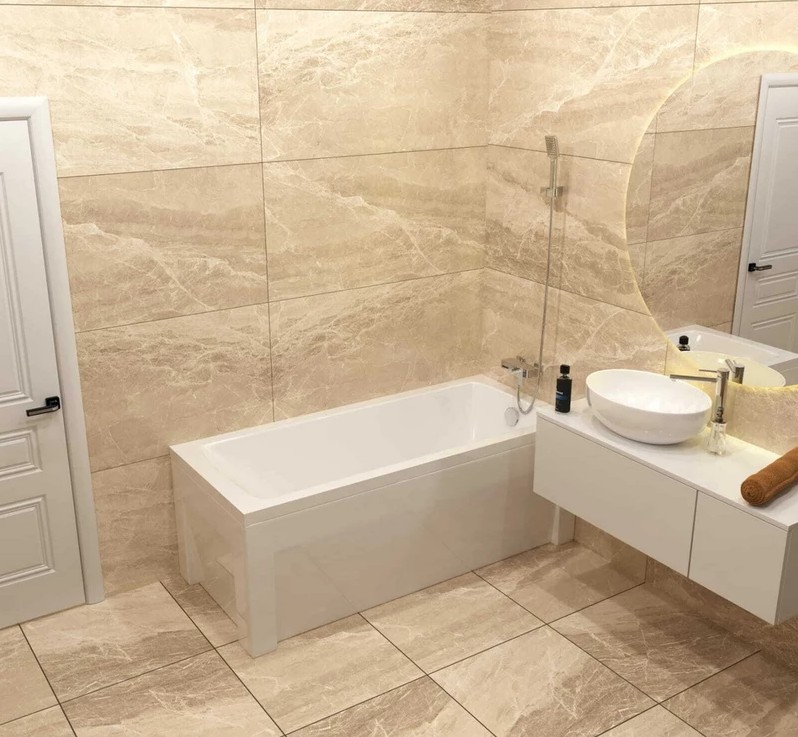 Ванна акриловая Timo Ritta 155x70