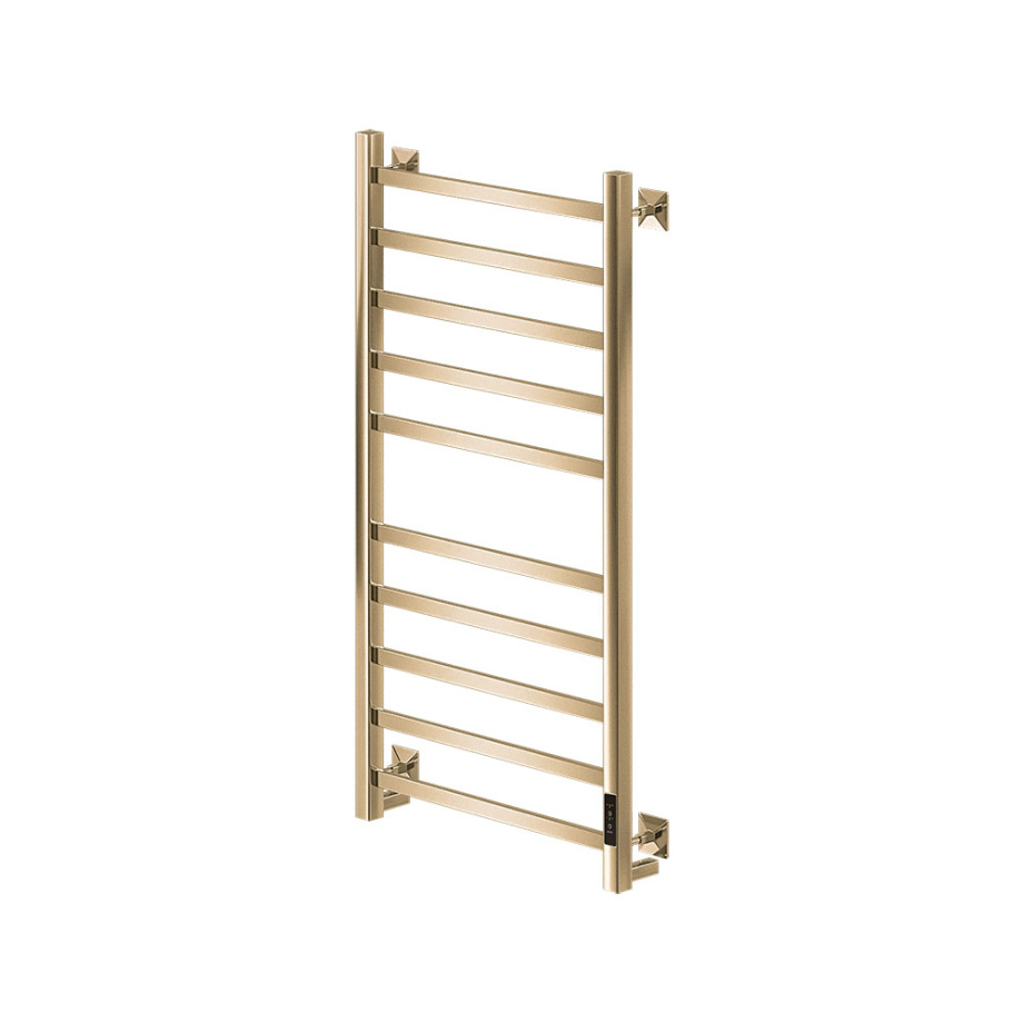 Полотенцесушитель электрический Veconi Barro-A B10050G-A 500х1000, золото матовое