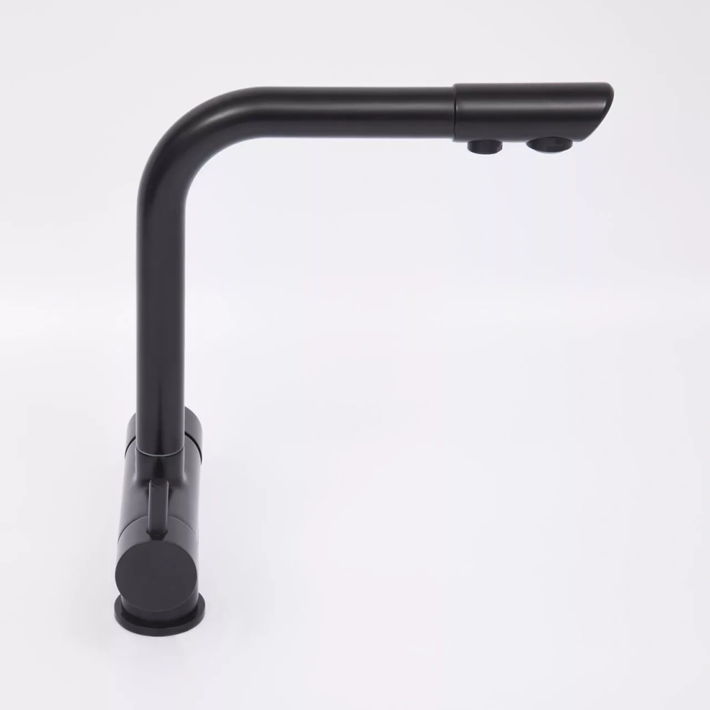 Смеситель для кухни WasserKraft A8367 черный Soft-touch от магазина Vanna-Vanna.ru!