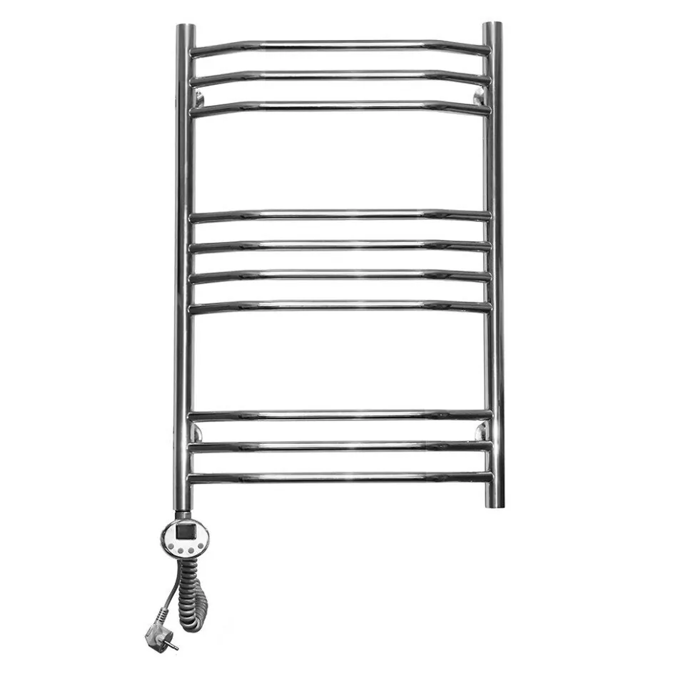 Полотенцесушитель электрический Domoterm Лаура П10 500х800 EL левый, хром