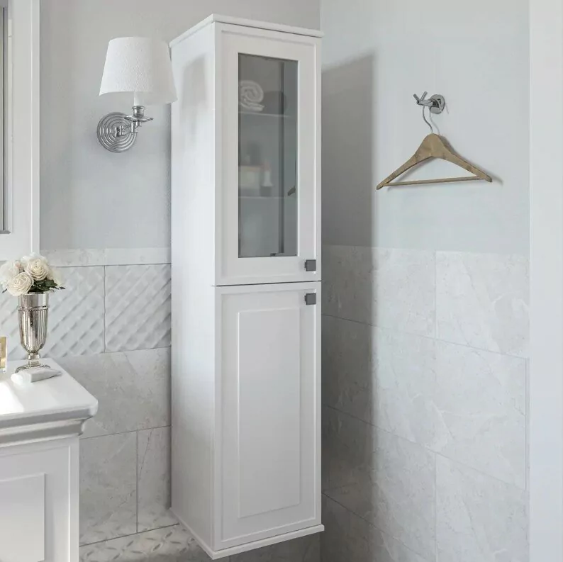 Пенал Sanflor Модена 34 L  подвесной, белый матовый