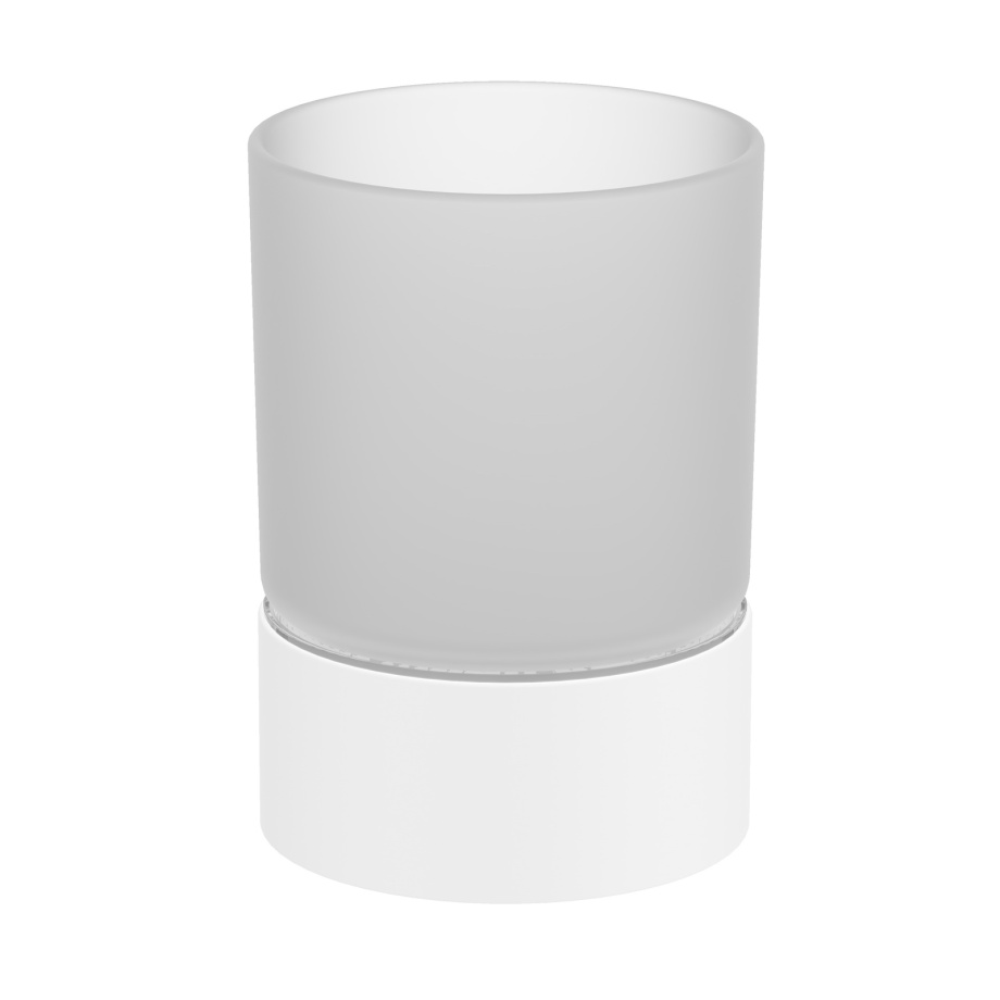 Стакан настольный для зубных щеток Timo Saona 13231/16 белый матовый