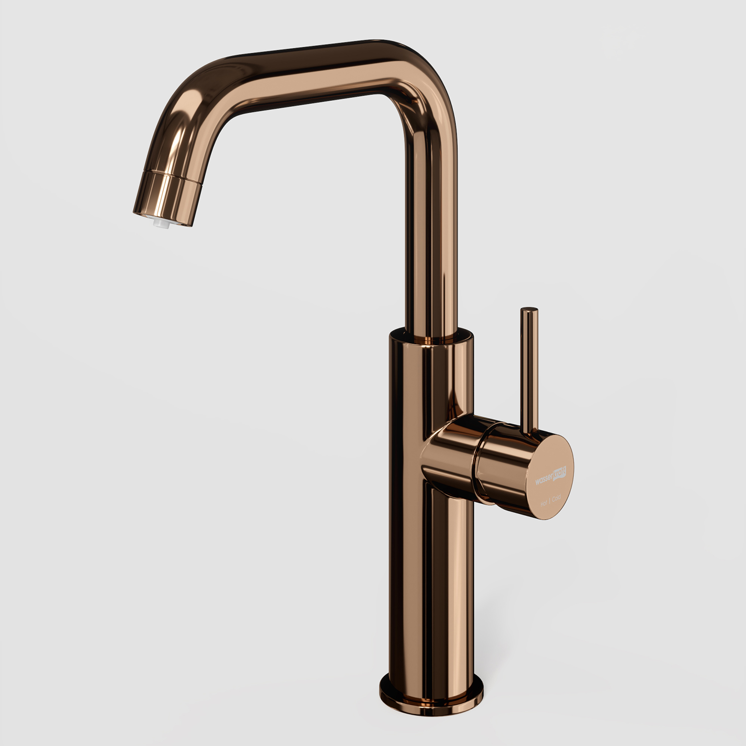 Смеситель для кухни под фильтр WasserKraft А8597 розовое золото