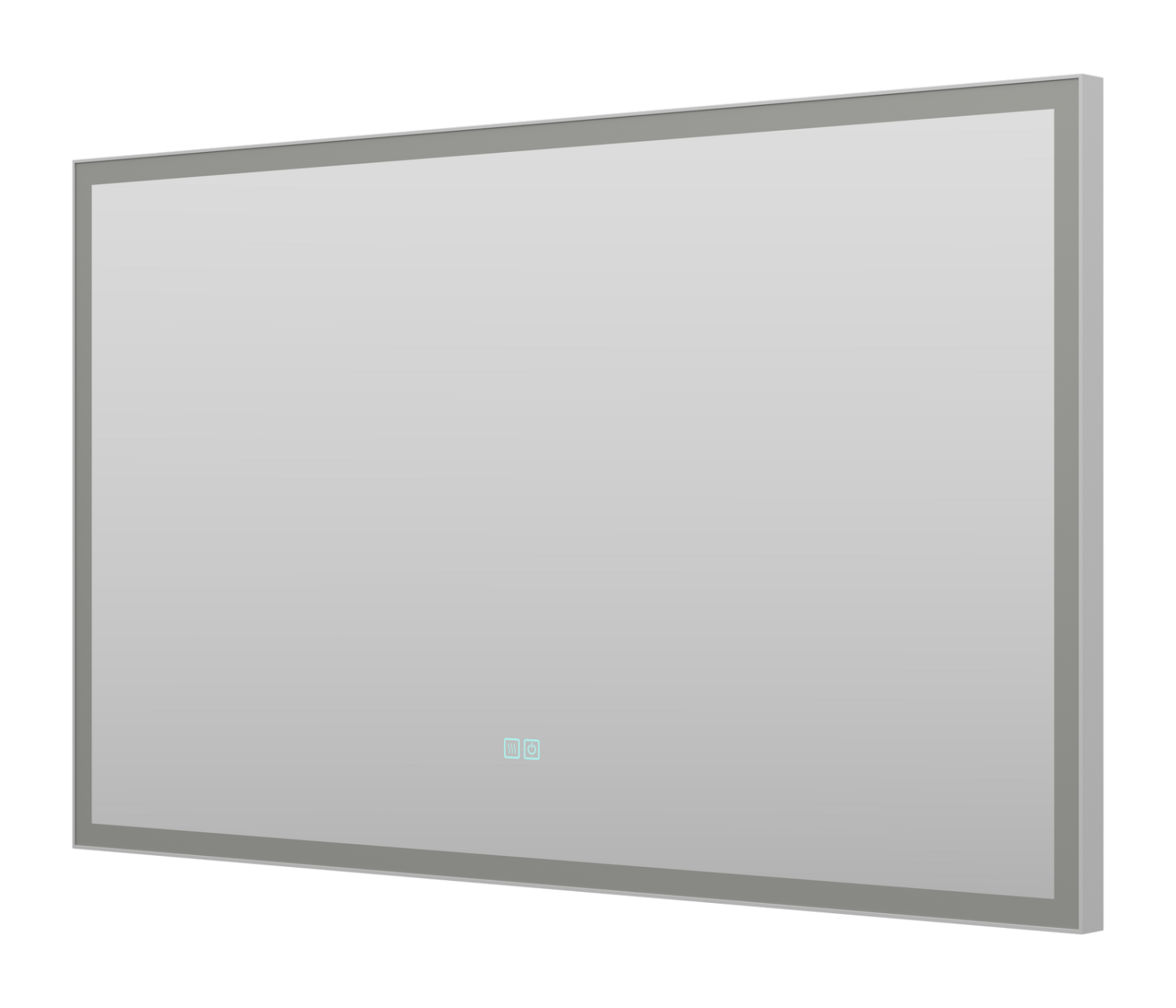 Зеркало Misty Веритате 1000x600 серый