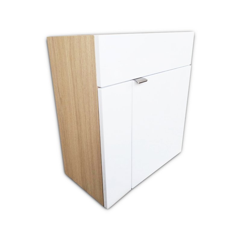 Тумба с раковиной Sanflor Лато 50 подвесная, дуб винченца