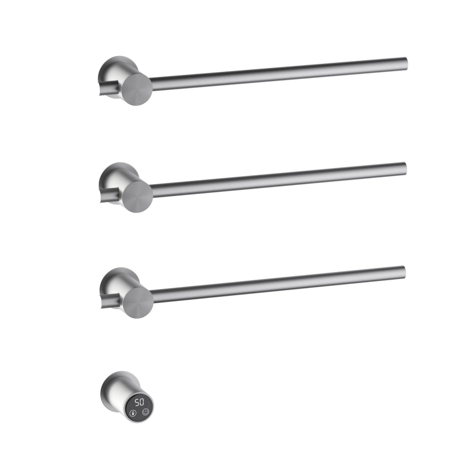 Полотенцесушитель электрический, встроенный Timo Saona 030/13SM никель