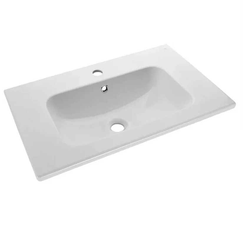 Тумба c раковиной Bellezza Лоренцо 80 подвесная 2 ящ. белая