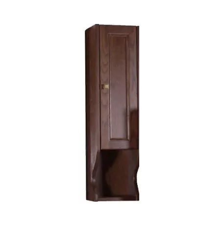 Шкаф навесной Asb-Woodline Гранда 24 R, с открытой полкой, антикварный орех