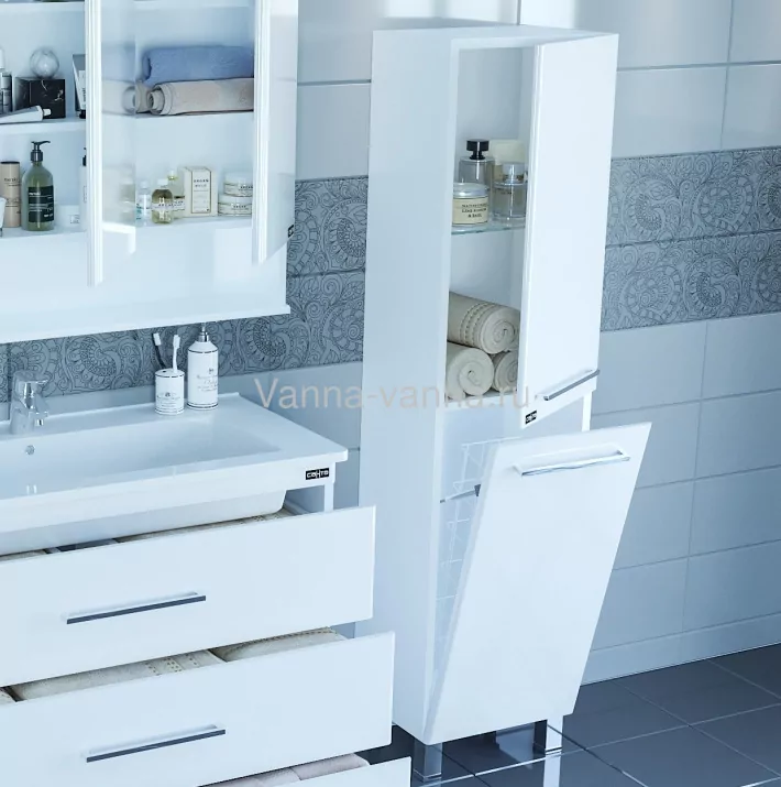 Пенал Санта Вегас 40 R напольный, с корзиной