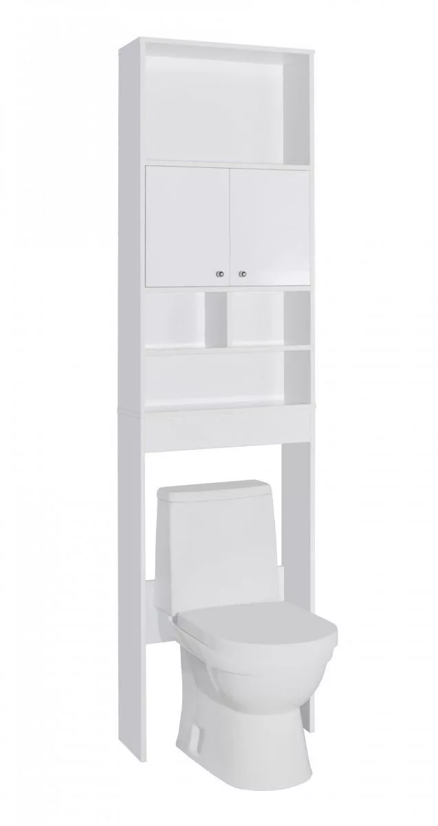 Пенал-шкаф Style Line 55 L/R напольный над унитазом, с полкой