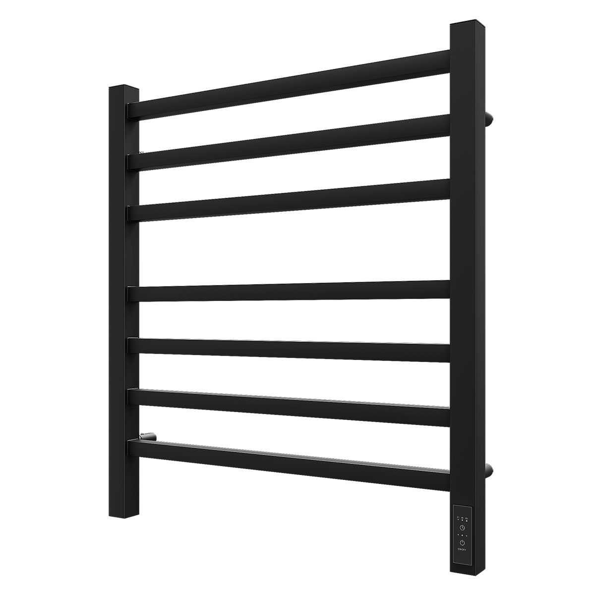 Полотенцесушитель электрический APEXTERMO Atlas AT00165BM 600x500, черный матовый