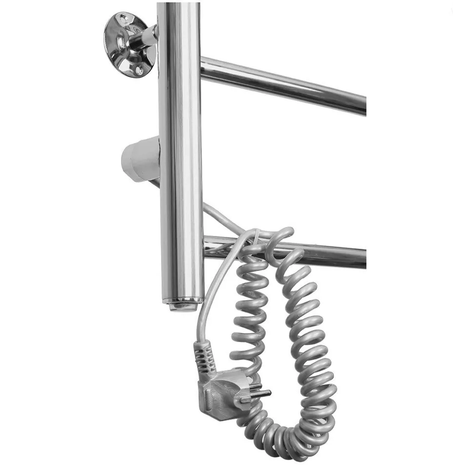 Полотенцесушитель электрический Domoterm Классик 109-4 50х50 EK L левый, хром