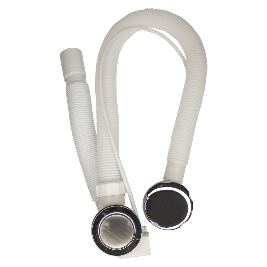 Слив-перелив для ванны полуавтомат Alex Baitler 0922035004 Хром