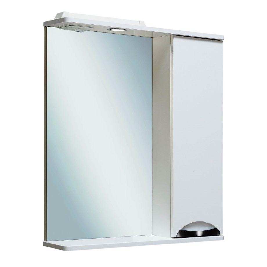 Зеркало с шкафчиком Runo Барселона 65 R, белый