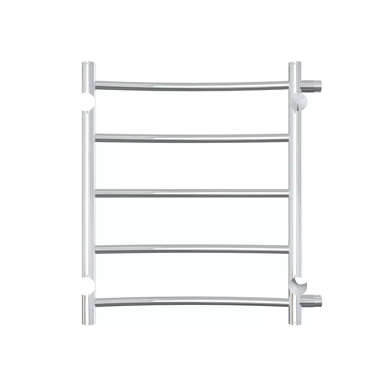 Полотенцесушитель водяной Laris Классик П5 500х600 МЦ 500-1 боковой, хром