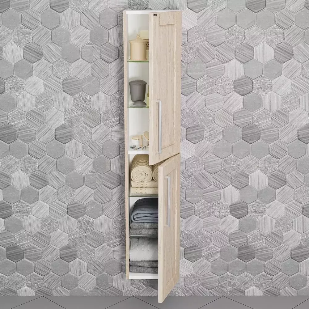 Пенал Санта Венера 30 L/R подвесной, дуб бежевый