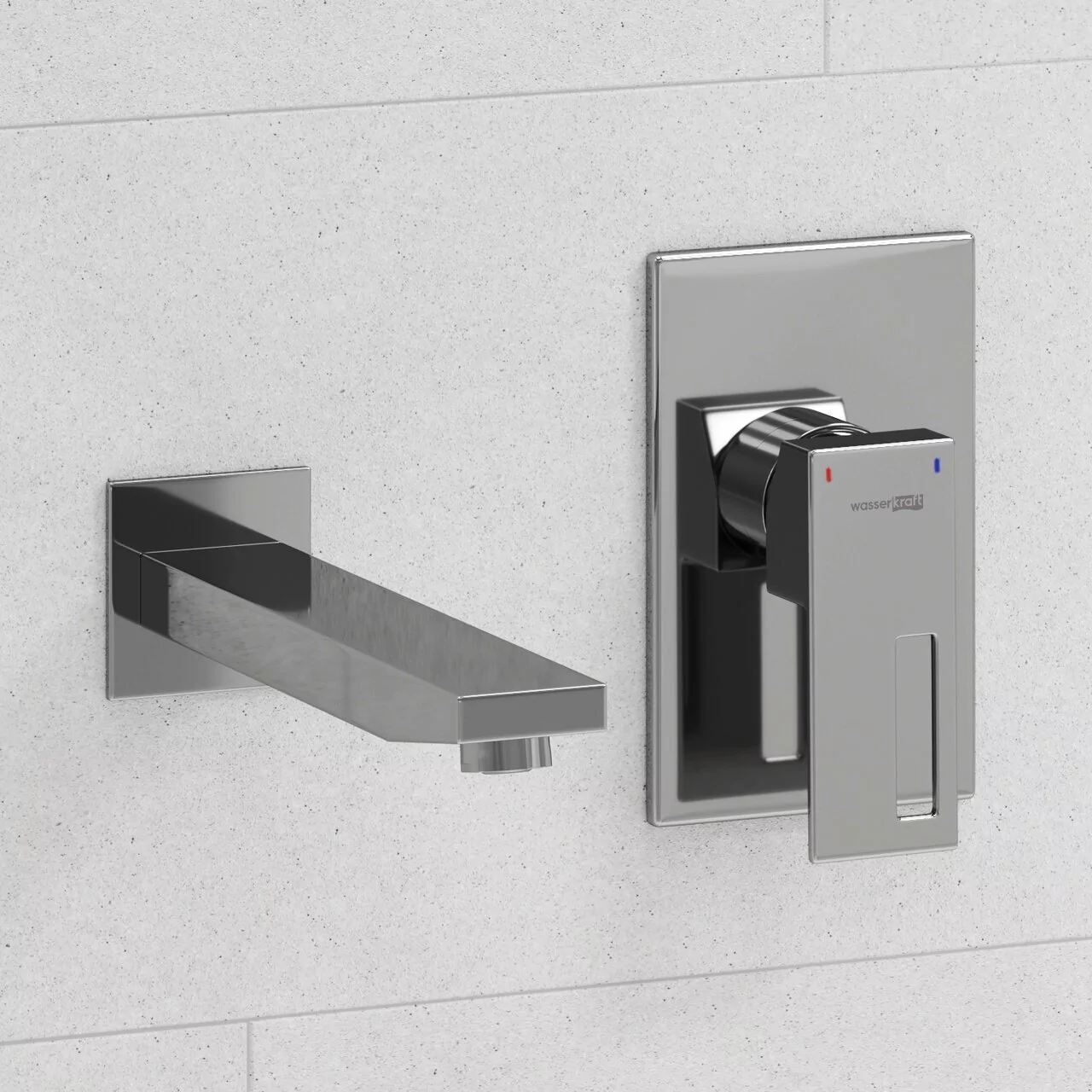 Смеситель для раковины WasserKraft Alme A15513 хром