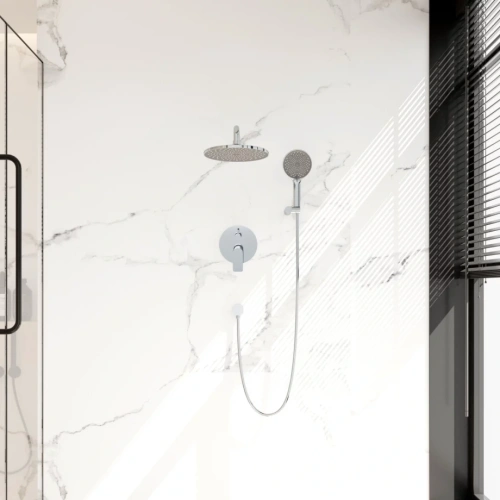 Встраиваемая душевая система Veconi TEORA TE-500-C-C4, Хром глянец от магазина Vanna-Vanna.ru!