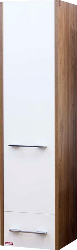 Пенал Sanflor Ларго 40 2 L подвесной, белый/вяз швейцарский