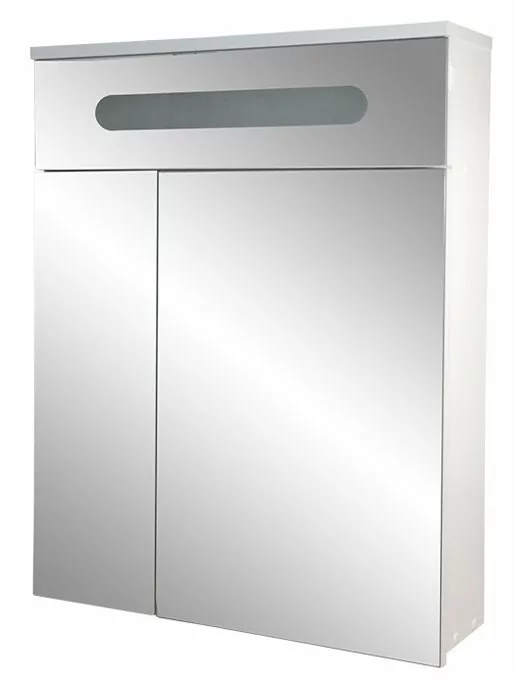 Зеркало-шкаф Emmy Сигма 60 свет, правое, белый