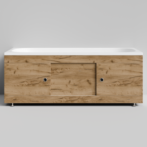 Экран под ванну Vod-ok Купе 150 раздвижной Дуб Тортуга