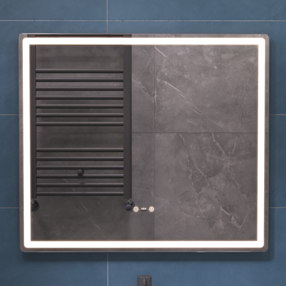 Зеркало Vigo Geometry Step 80 свет, сенсор, антизапотевание