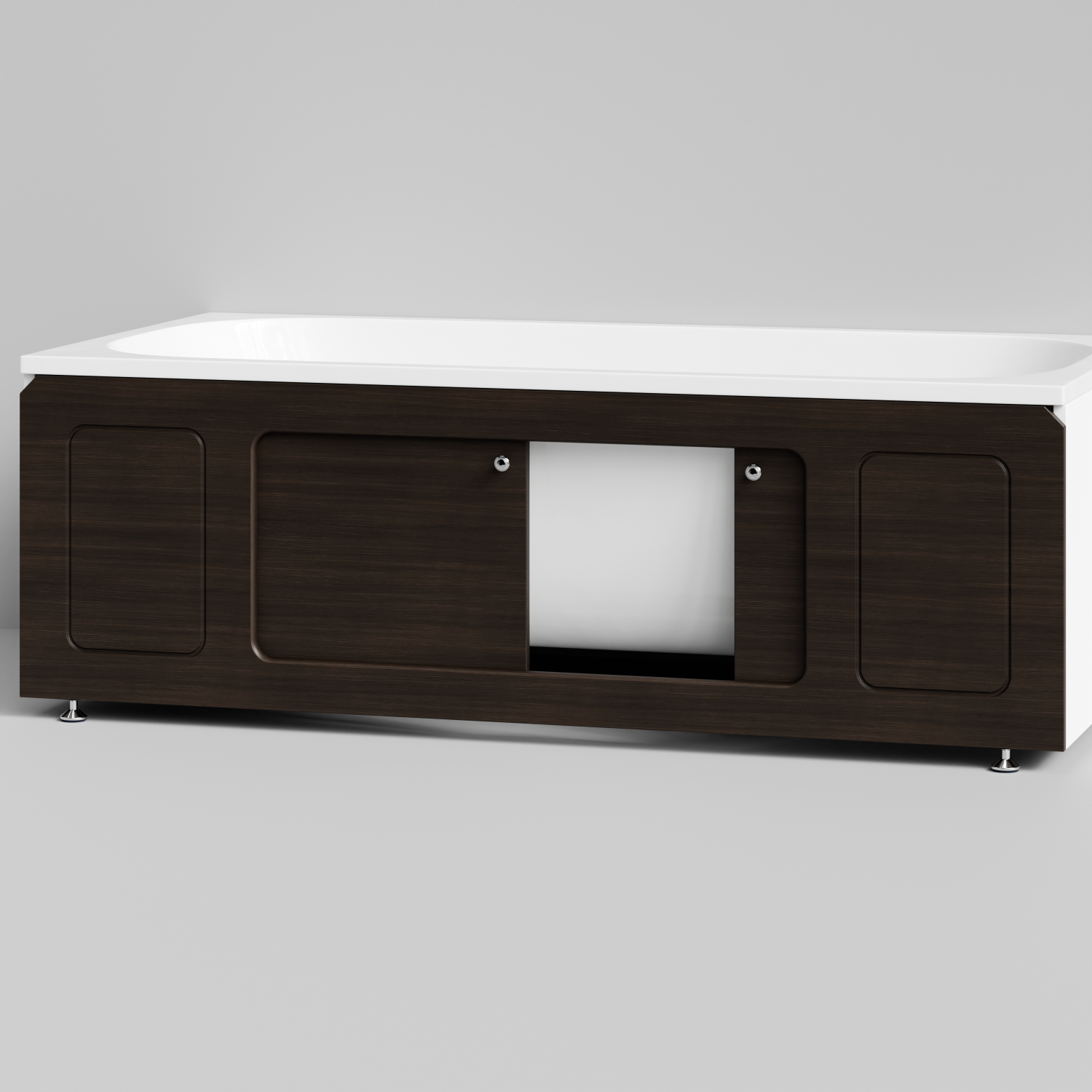 Экран под ванну Vod-ok Лидер 170 раздвижной Палисандр