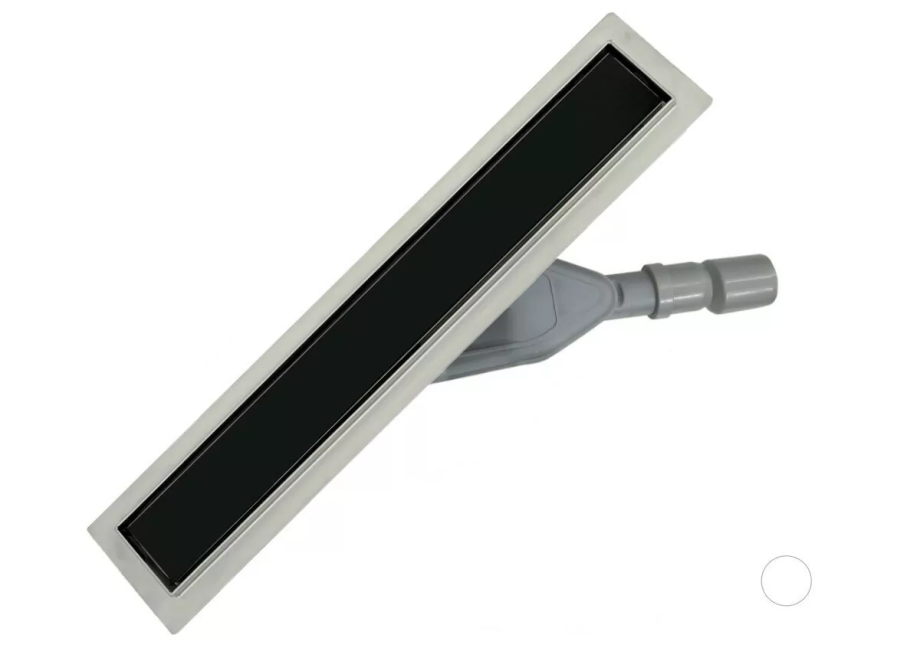 Душевой лоток ALMAes Laguna 600 LG60BL черное стекло