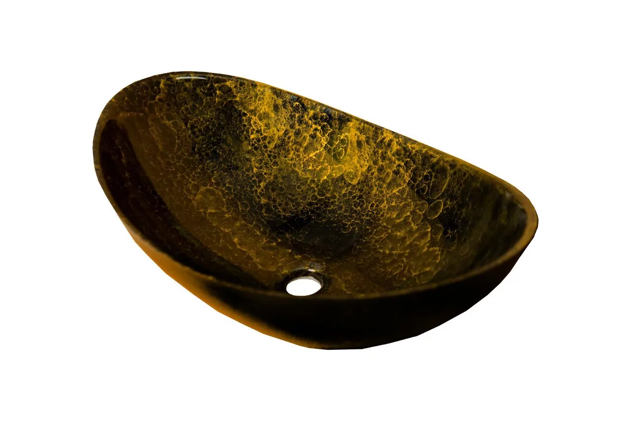 Раковина Stella Polar Орион 58 золотой вулкан