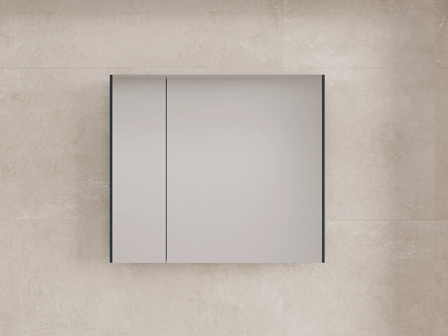 Зеркало-шкаф Style Line Лима 80 графит