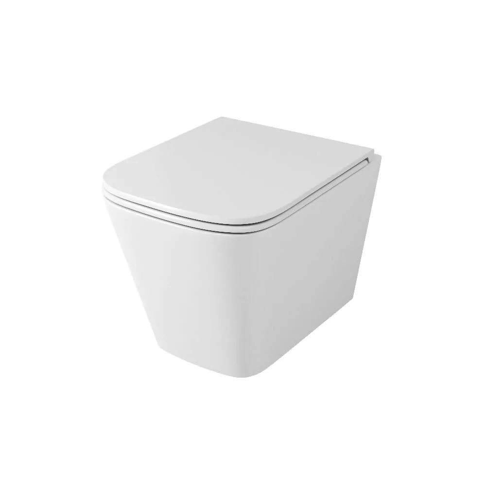 Унитаз Owl 1975 OWLT190403S Vatter Ruta-H mini подвесной, с микролифтом, система смыва воронка-водоворот, белый от магазина Vanna-Vanna.ru!
