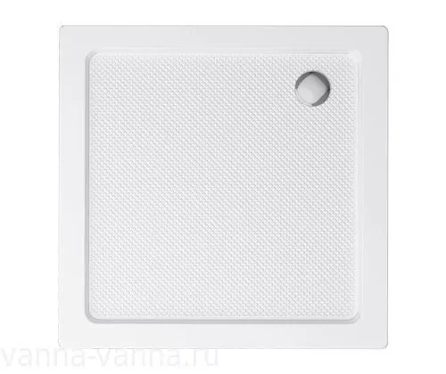 Поддон для душа WasserKraft Amper 29T19 100х100 квадратный, акриловый, белый