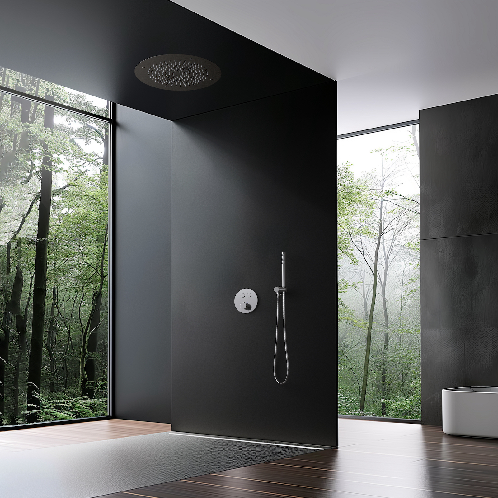 Душевая система встроенная с термостатом Timo Saona SX-2370/00SM хром