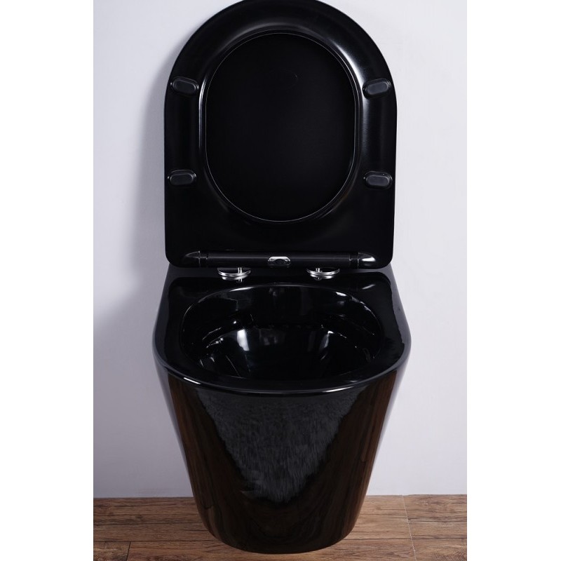 Унитаз подвесной Esbano CLAVEL (Black) 480x360x355