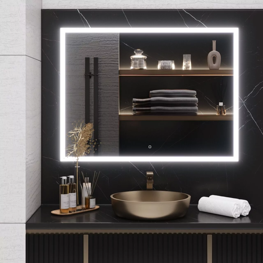 Зеркало Emmy Аврора 120 свет, сенсор