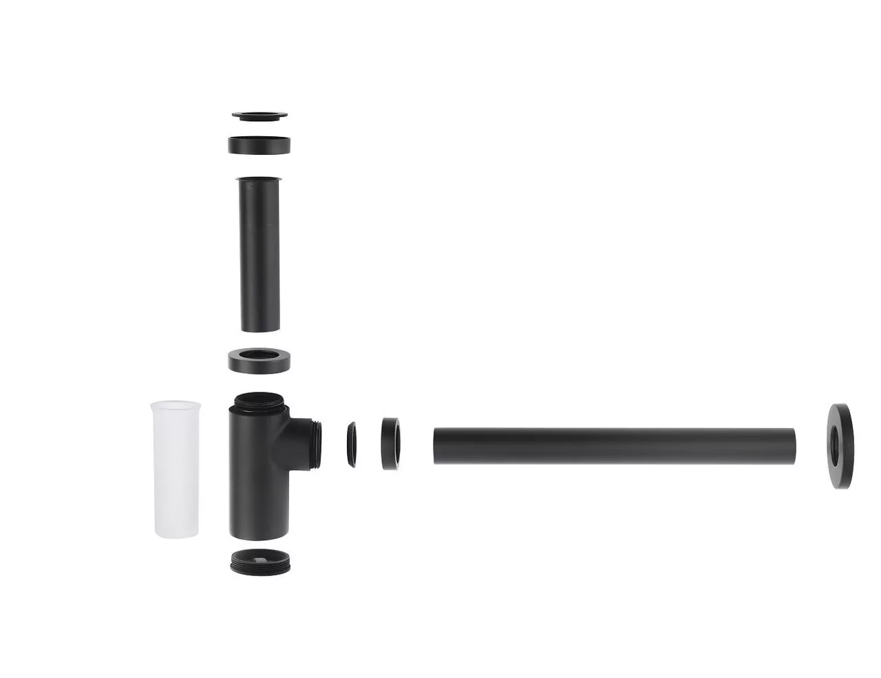 Сифон для раковины Timo 958/17L матовое золото