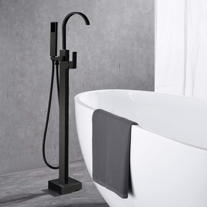 Смеситель для ванны BochMann Resia Вlack BM9191 черный матовый