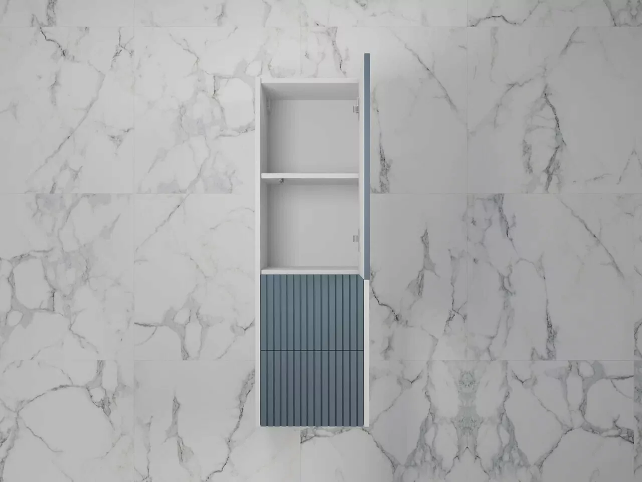 Пенал Style Line Стокгольм 36 R подвесной, графит софт