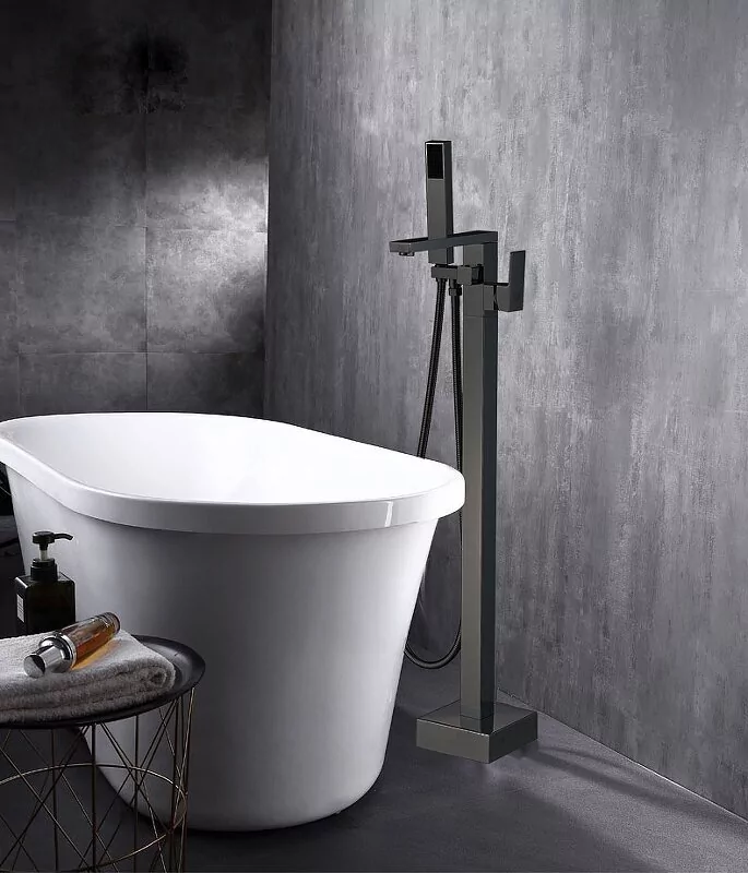 Смеситель для ванны BochMann Albano Black BM8923 черный матовый