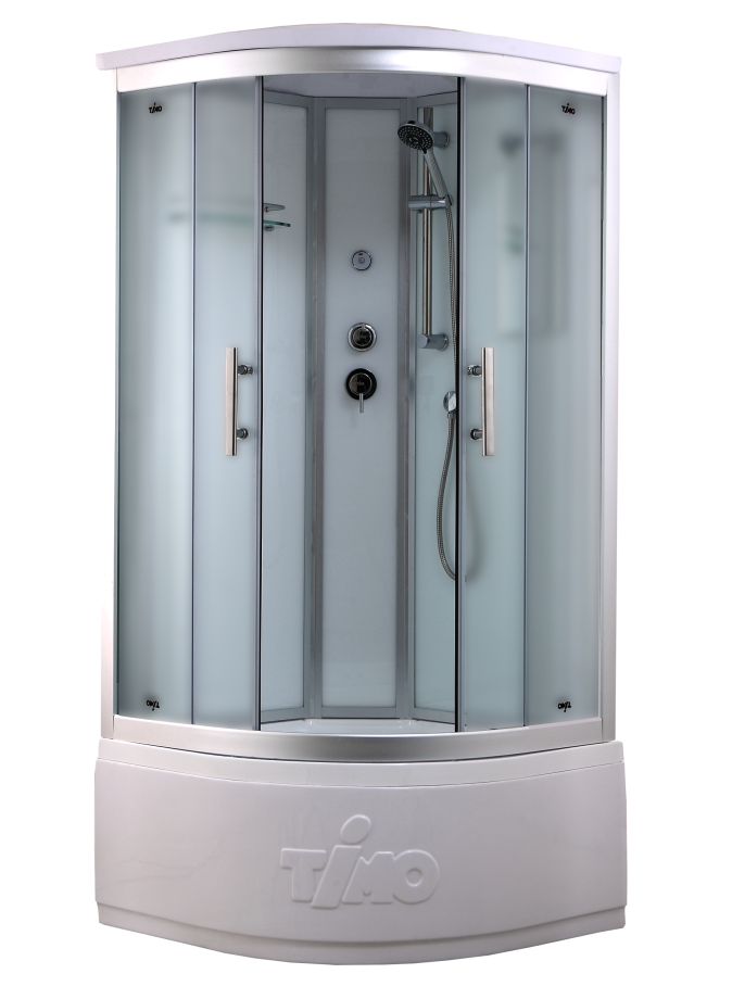 Душевая кабина Timo Standart T-6600 Silver Fabric (100*100*220)