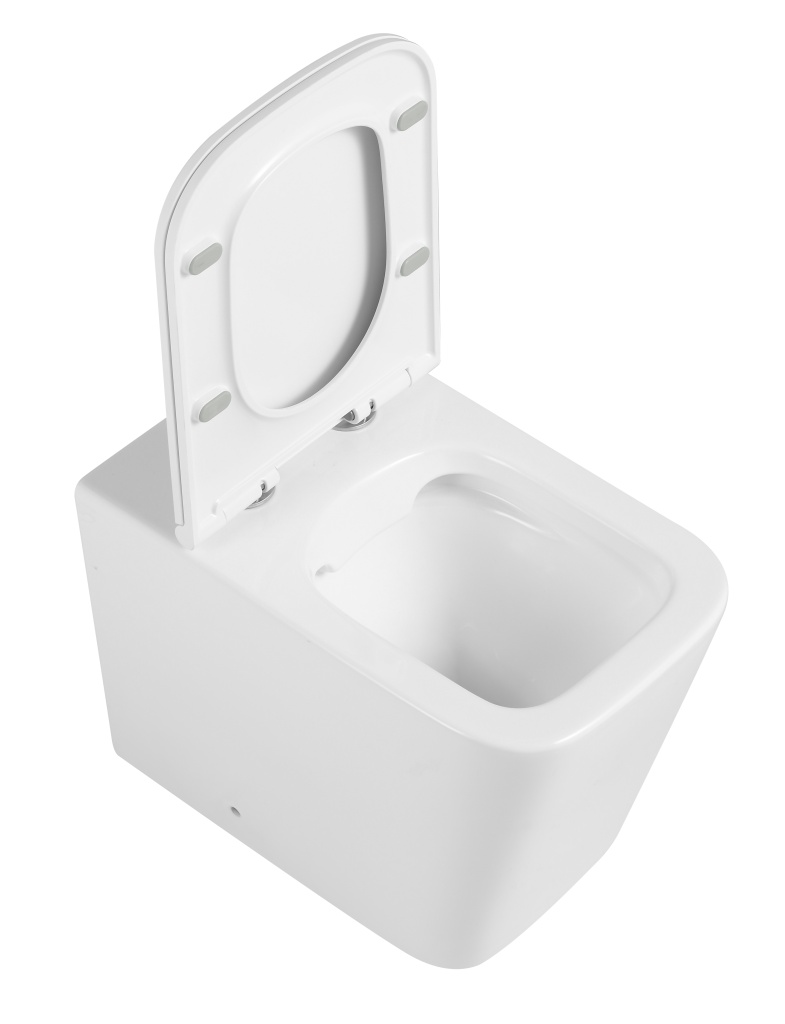 Унитаз Iberica Blanca Bilbao Alto IB.TLA.331.1B1 напольный, безободковый, Tornado, белый