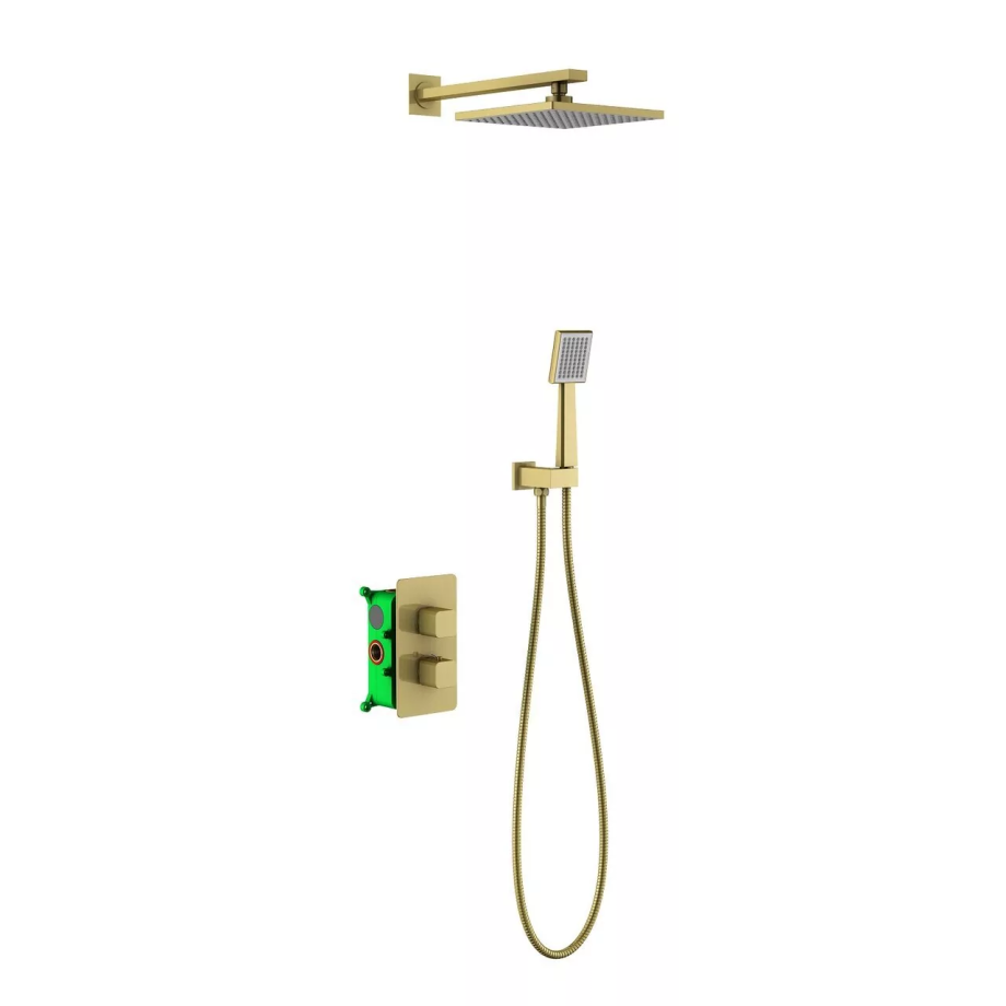 Душевой комплект Timo Petruma SX-5059/17SM матовое золото