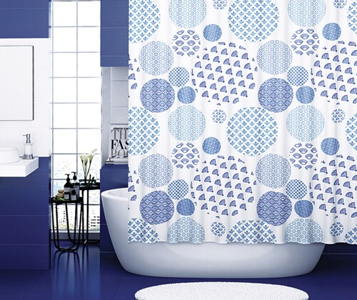 Тканевая шторка WasserKraft Rhein SC-62101