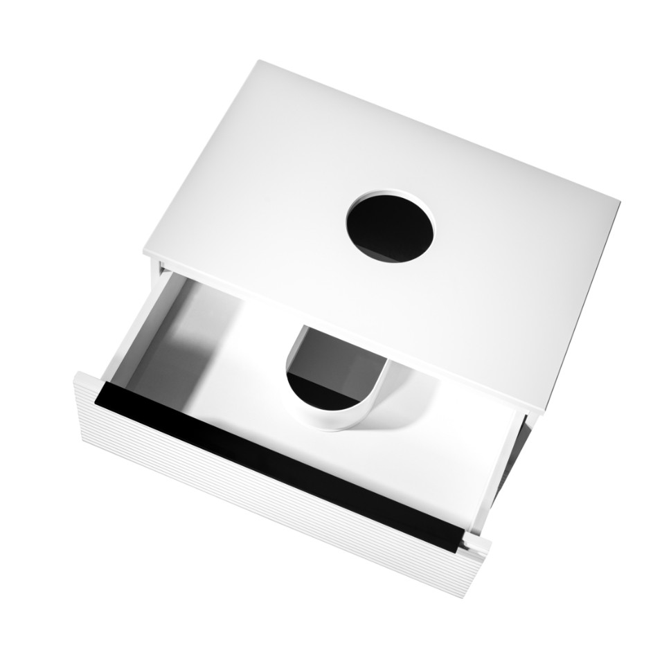 Тумба подвесная Runo Орлеан 70 с раковиной PALLA (D41), белый