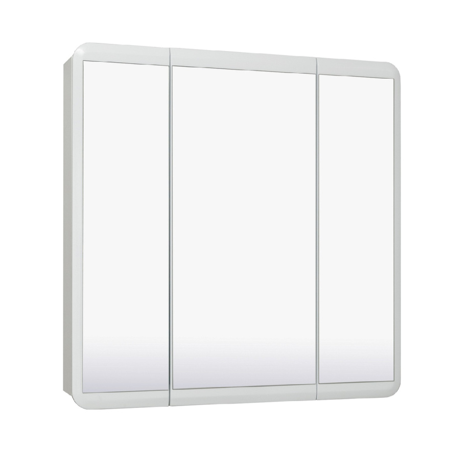 Зеркало-шкаф Runo Эрика 80  белый