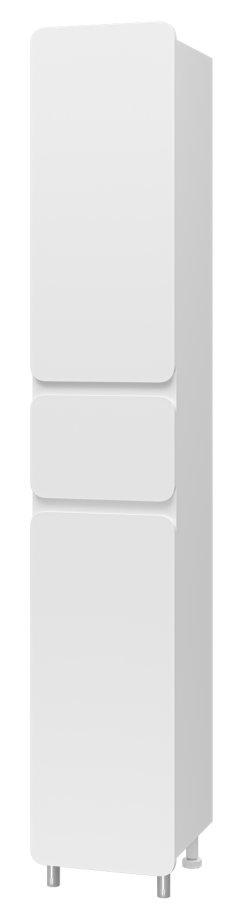 Пенал Misty Чегет 35 напольный, L, белый