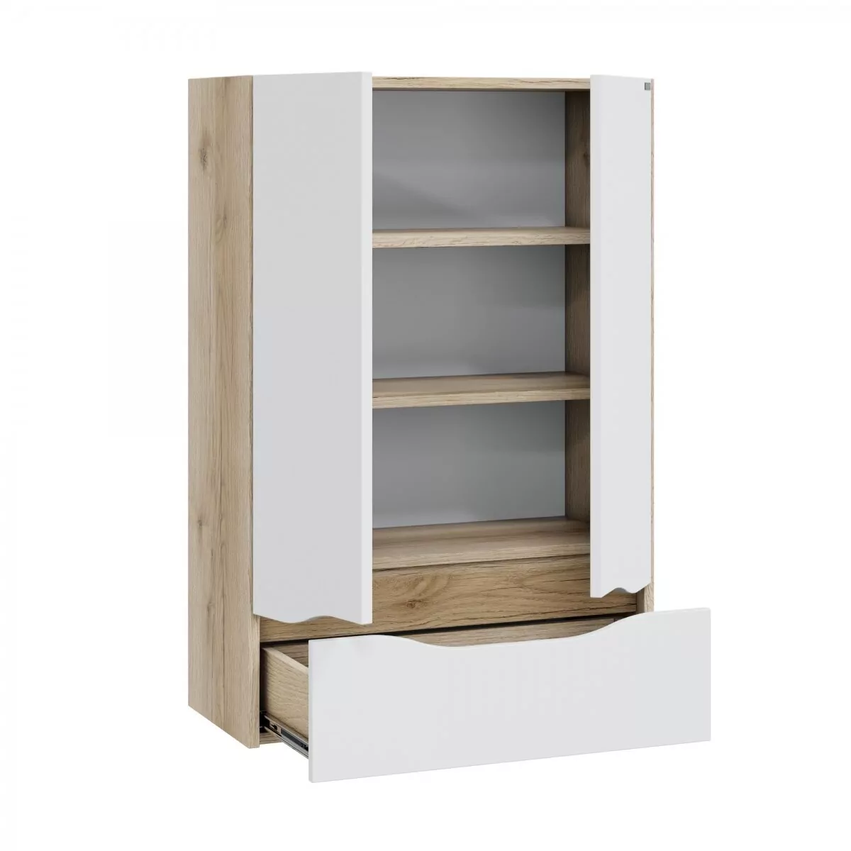 Шкаф навесной Санта Сатурн 60х90, 1 ящик, дуб австрийский